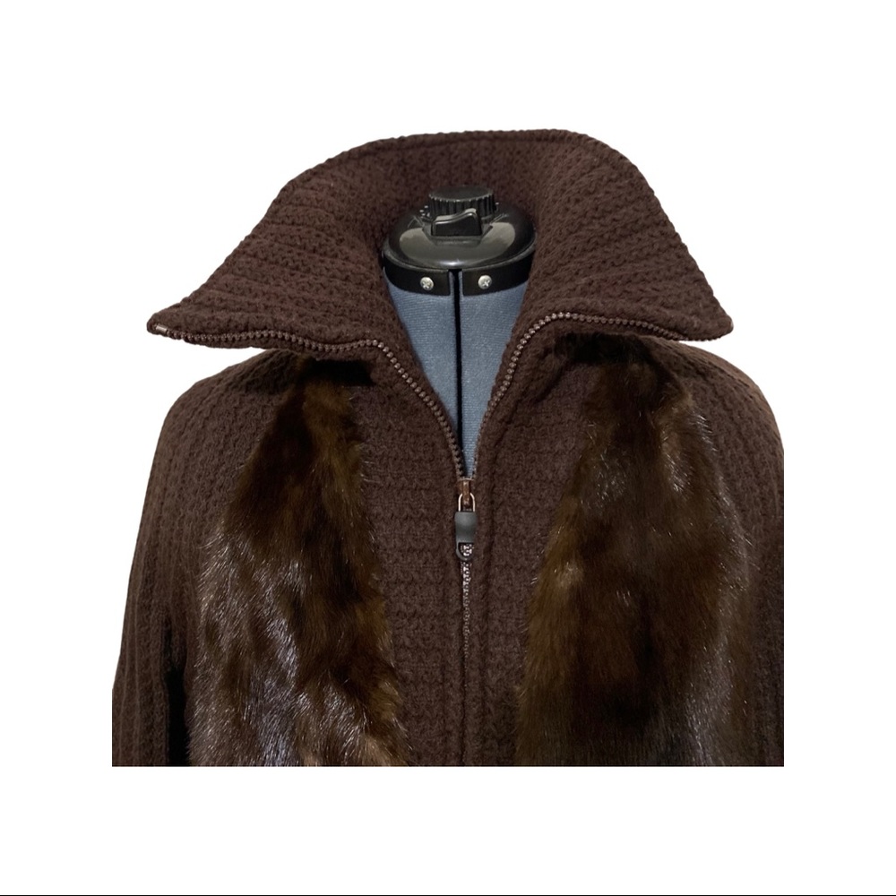 Vintage Fur Panel Jacket - Women’s Small/Medium